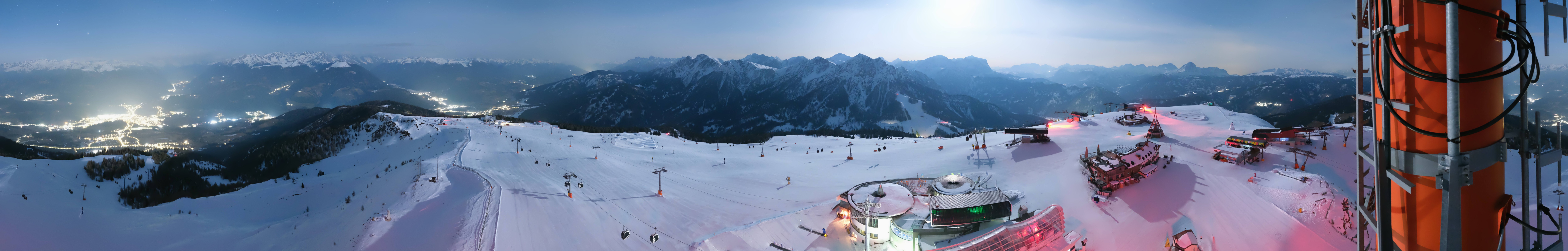 Archiv Foto Webcam Kronplatz Bruneck: Panorama