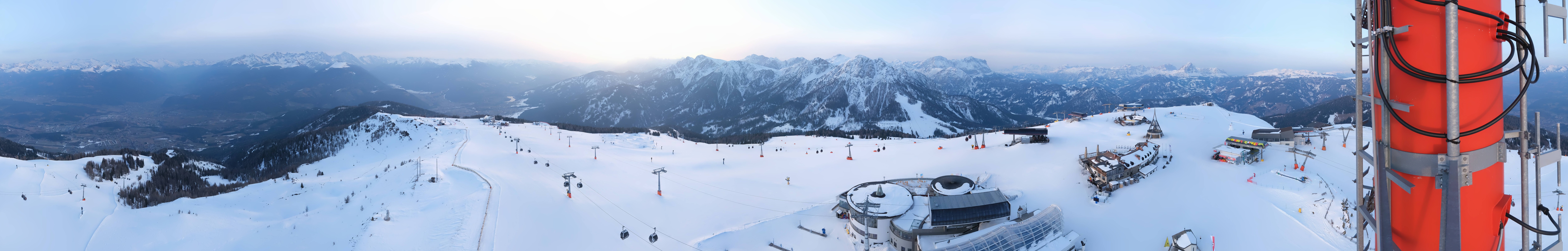 Archiv Foto Webcam Kronplatz Bruneck: Panorama