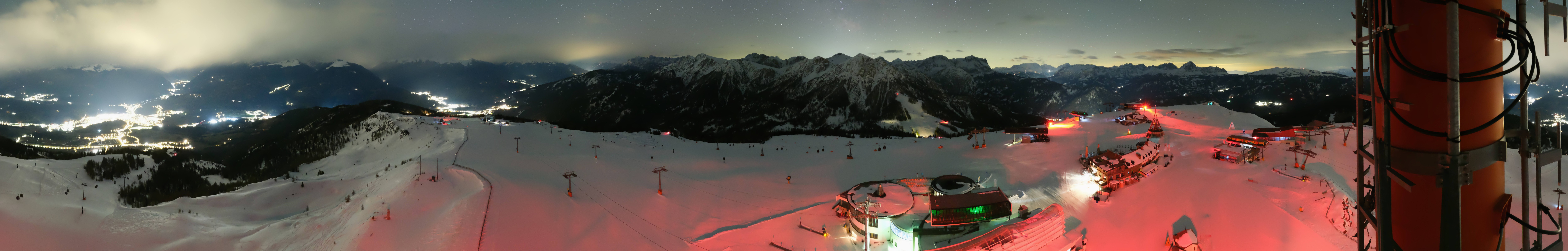 Archiv Foto Webcam Kronplatz Bruneck: Panorama