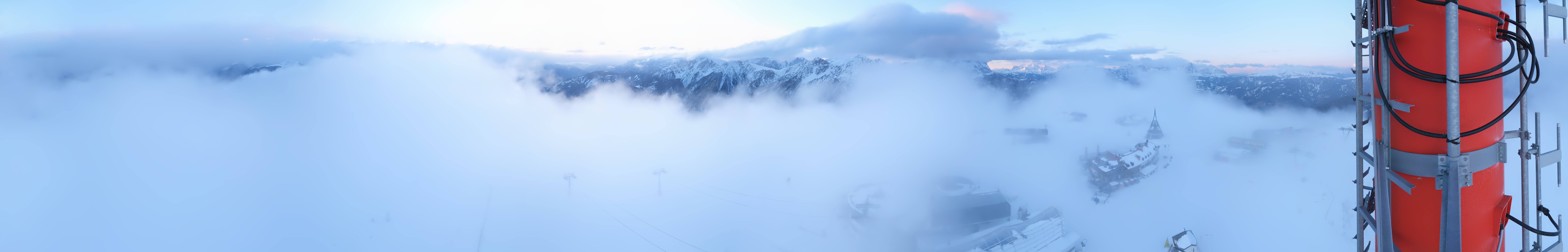 Archiv Foto Webcam Kronplatz Bruneck: Panorama