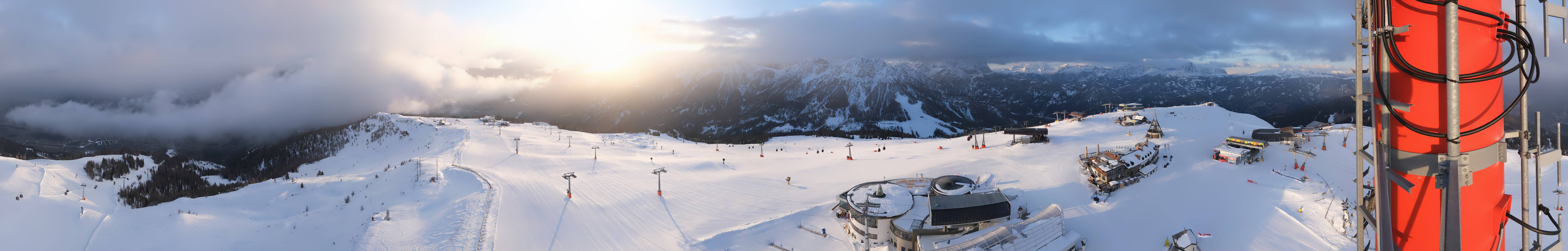 Archiv Foto Webcam Kronplatz Bruneck: Panorama
