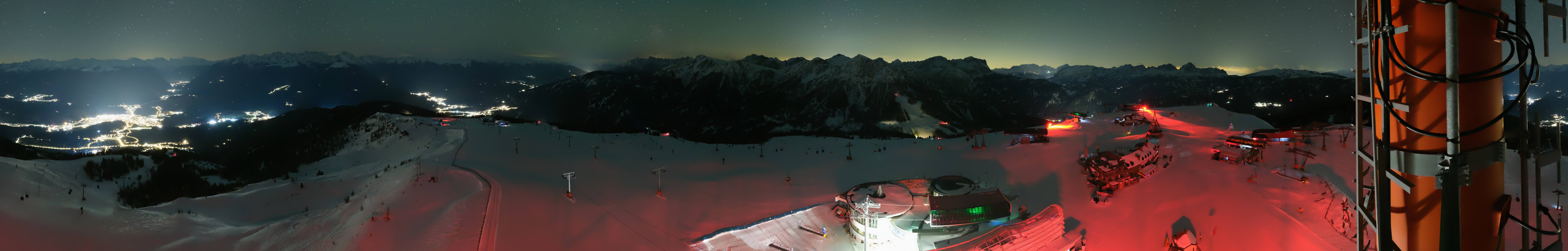 Archiv Foto Webcam Kronplatz Bruneck: Panorama