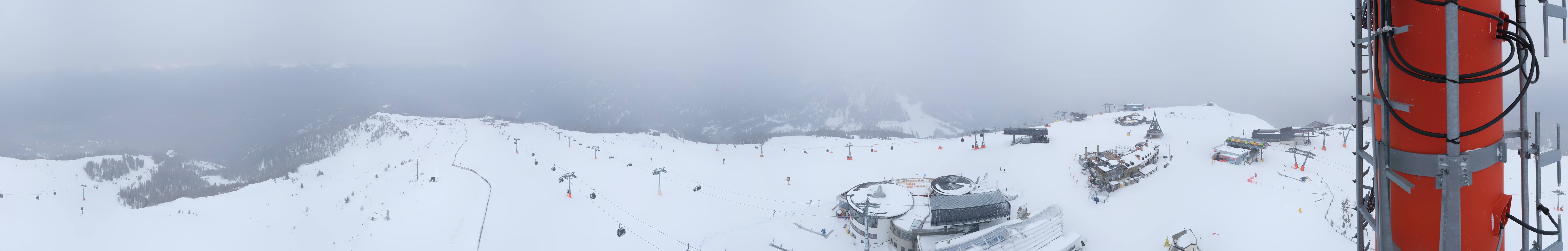 Archiv Foto Webcam Kronplatz Bruneck: Panorama