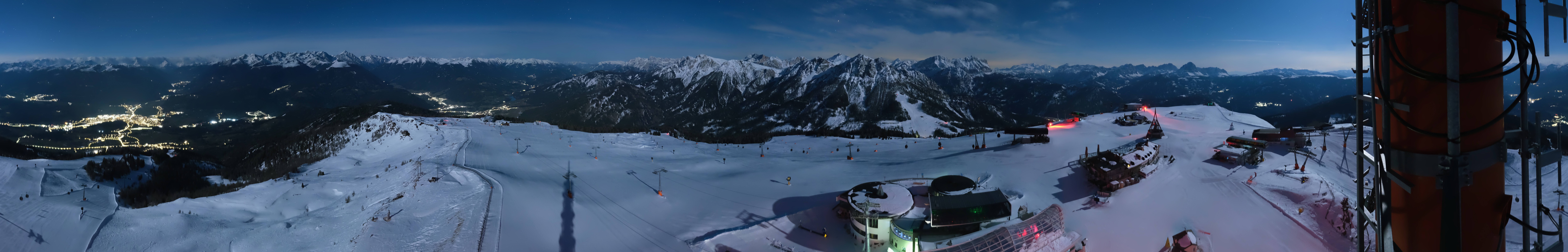 Archived image Webcam Kronplatz Bruneck: Panoramic View