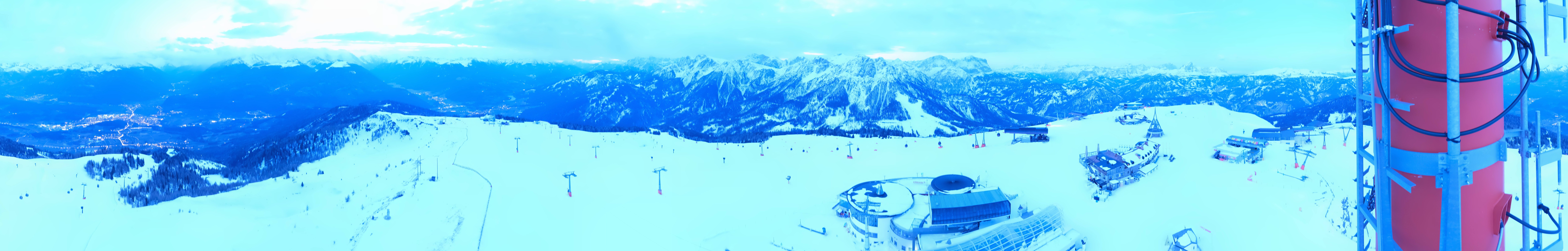 Archived image Webcam Kronplatz Bruneck: Panoramic View
