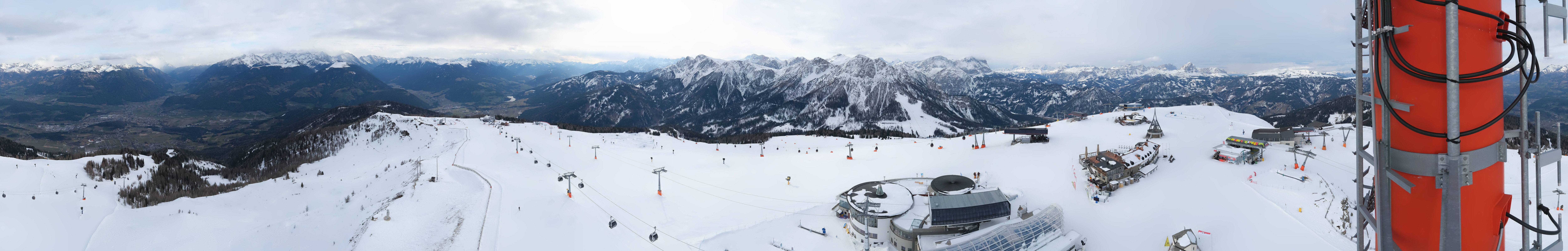 Archived image Webcam Kronplatz Bruneck: Panoramic View