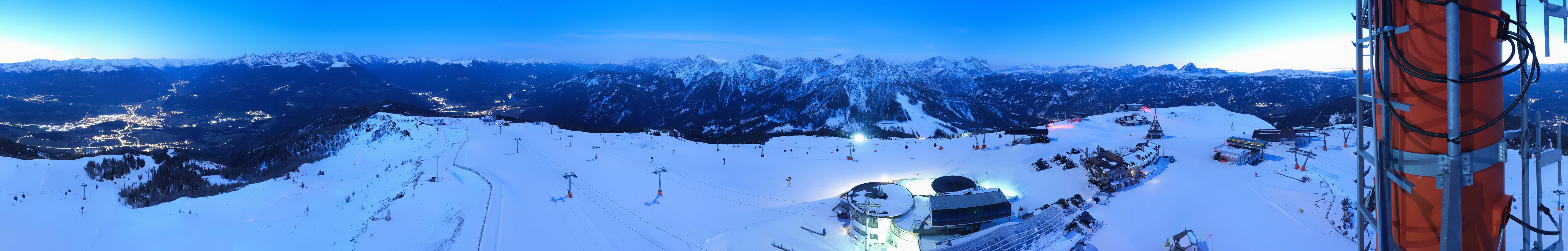 Archived image Webcam Kronplatz Bruneck: Panoramic View
