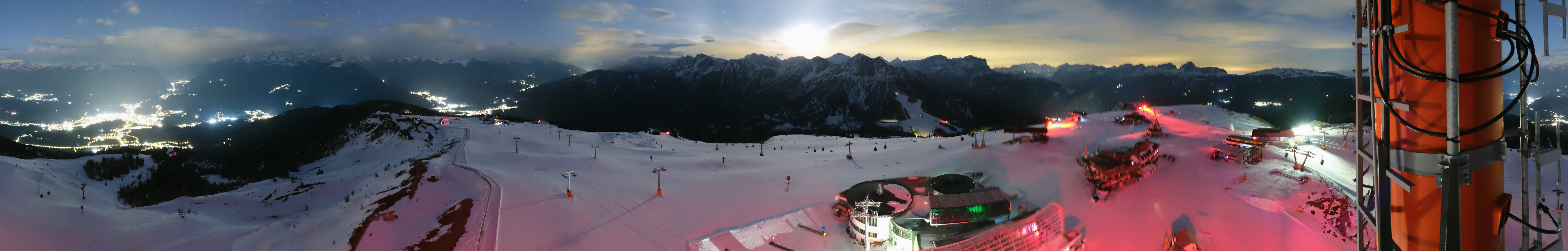 Archiv Foto Webcam Kronplatz Bruneck: Panorama