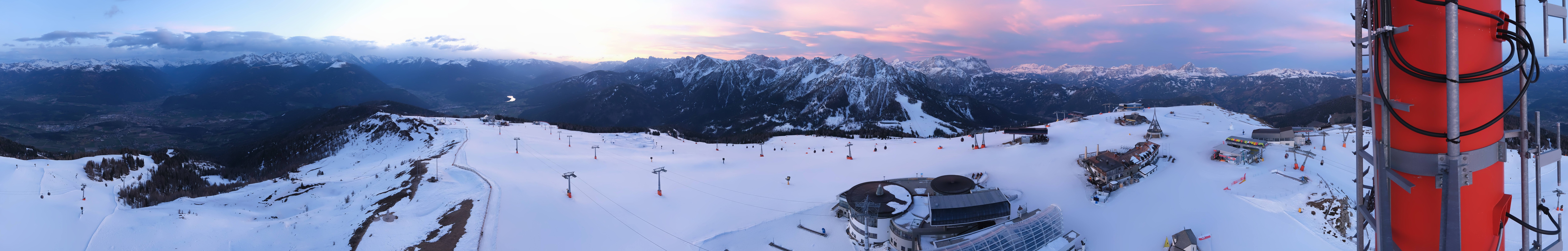 Archiv Foto Webcam Kronplatz Bruneck: Panorama