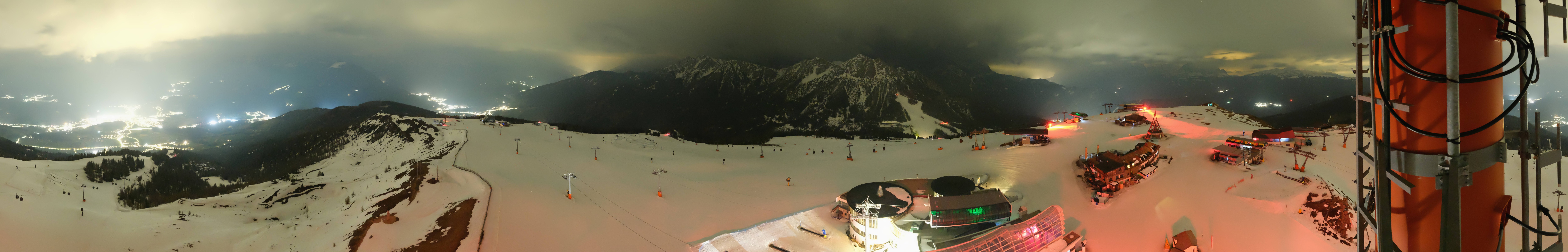 Archiv Foto Webcam Kronplatz Bruneck: Panorama