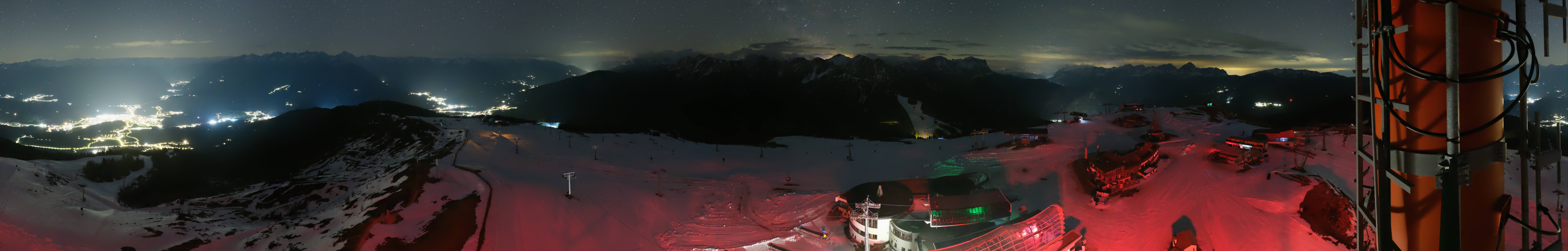 Archived image Webcam Kronplatz Bruneck: Panoramic View