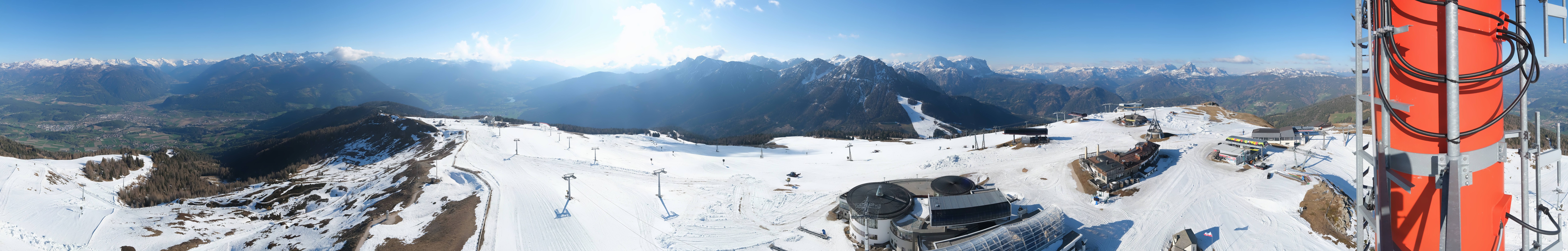 Archived image Webcam Kronplatz Bruneck: Panoramic View