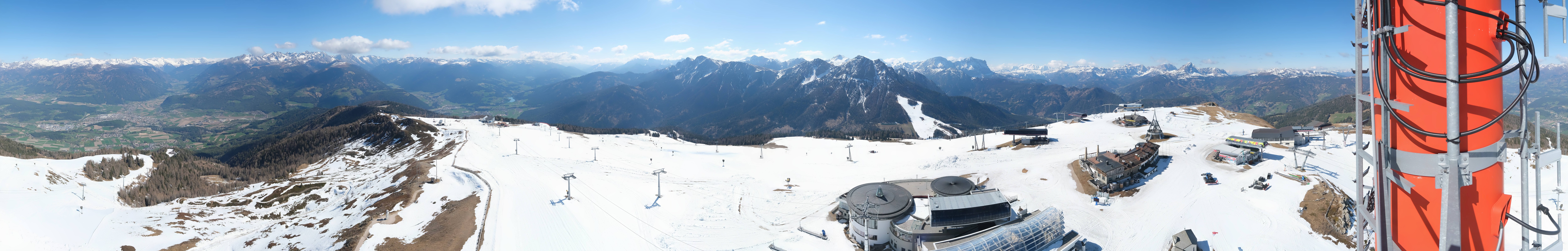 Archived image Webcam Kronplatz Bruneck: Panoramic View