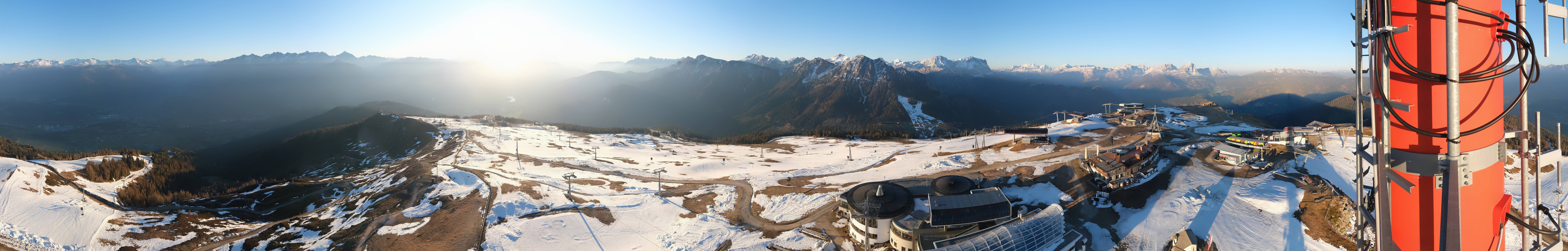 Archiv Foto Webcam Kronplatz Bruneck: Panorama