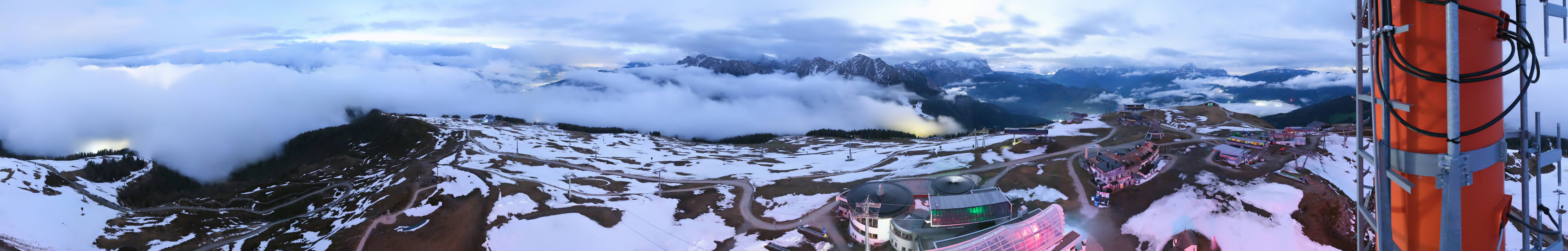 Archived image Webcam Kronplatz Bruneck: Panoramic View
