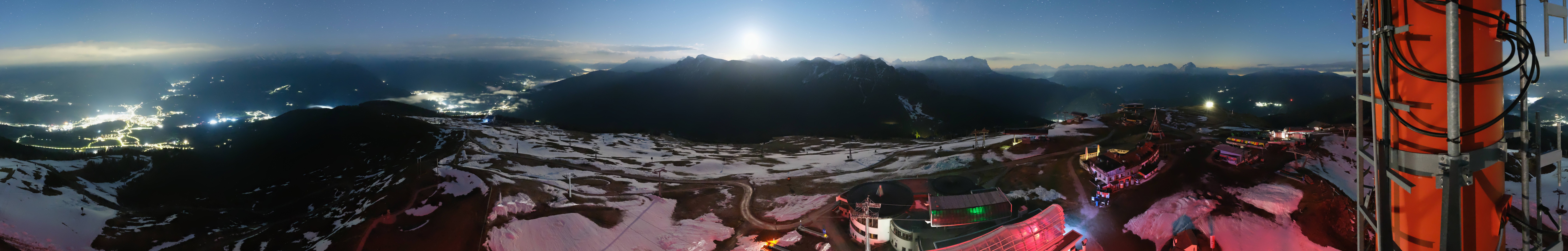 Archiv Foto Webcam Kronplatz Bruneck: Panorama