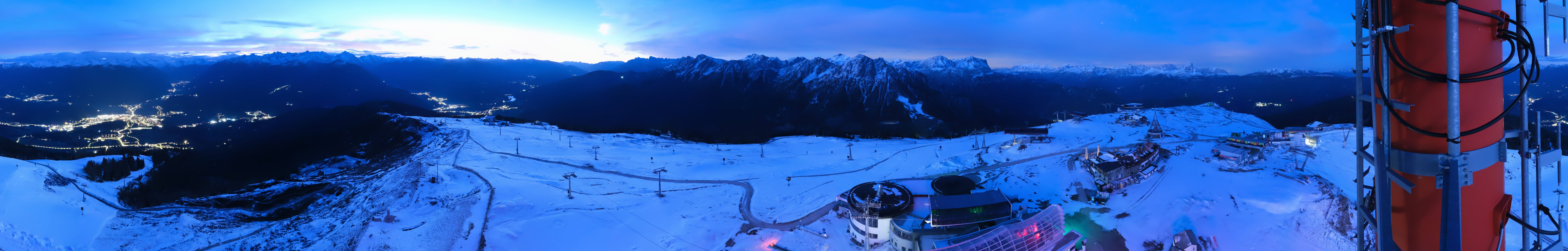 Archiv Foto Webcam Kronplatz Bruneck: Panorama