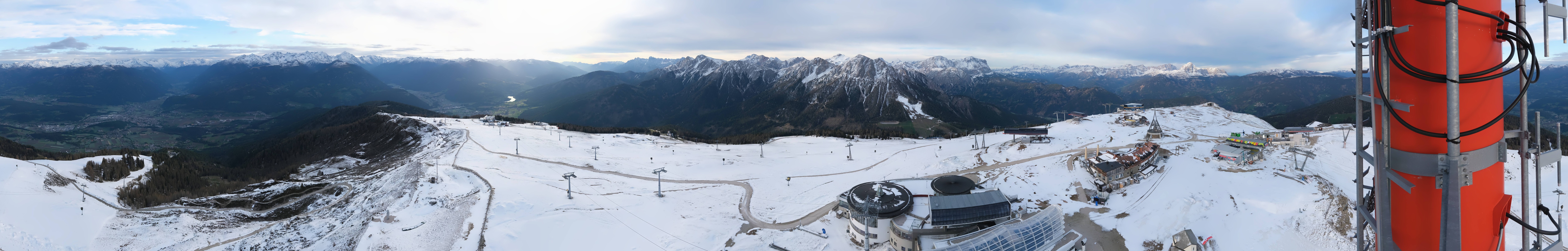 Archiv Foto Webcam Kronplatz Bruneck: Panorama