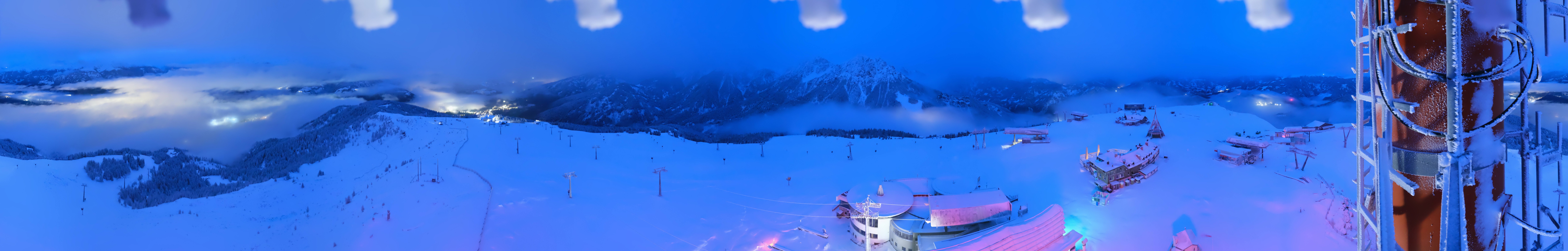 Archiv Foto Webcam Kronplatz Bruneck: Panorama