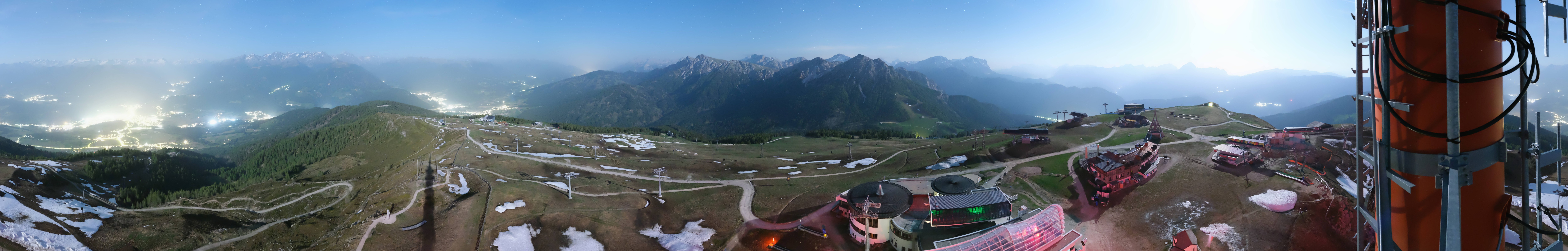 Archiv Foto Webcam Kronplatz Bruneck: Panorama