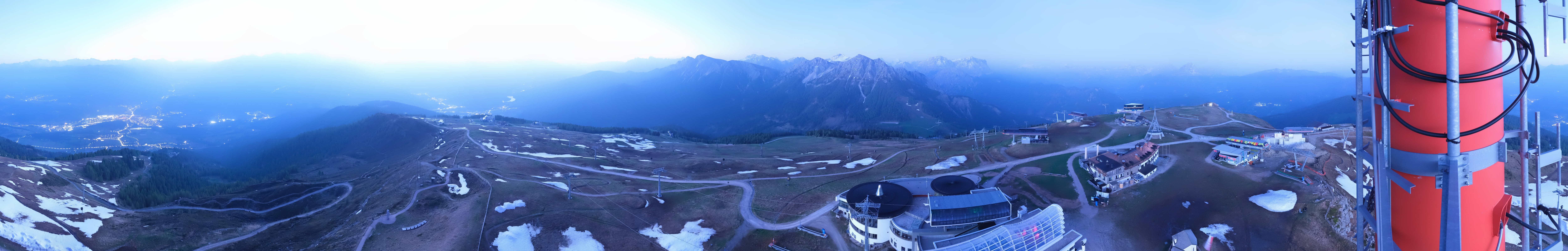 Archiv Foto Webcam Kronplatz Bruneck: Panorama