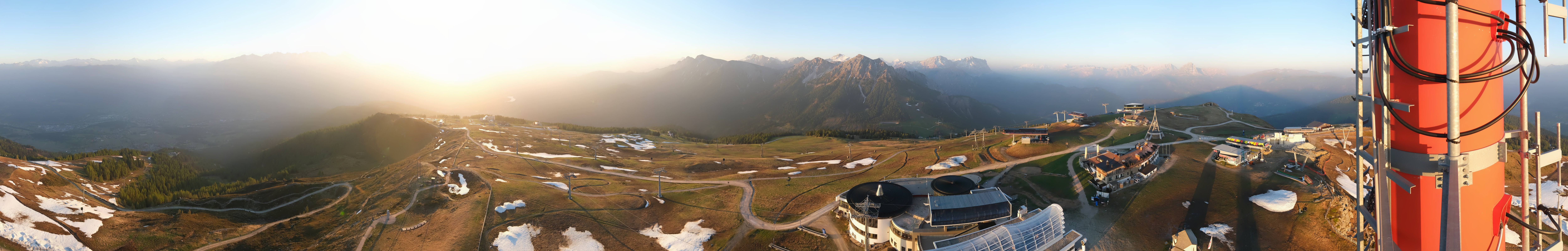 Archiv Foto Webcam Kronplatz Bruneck: Panorama
