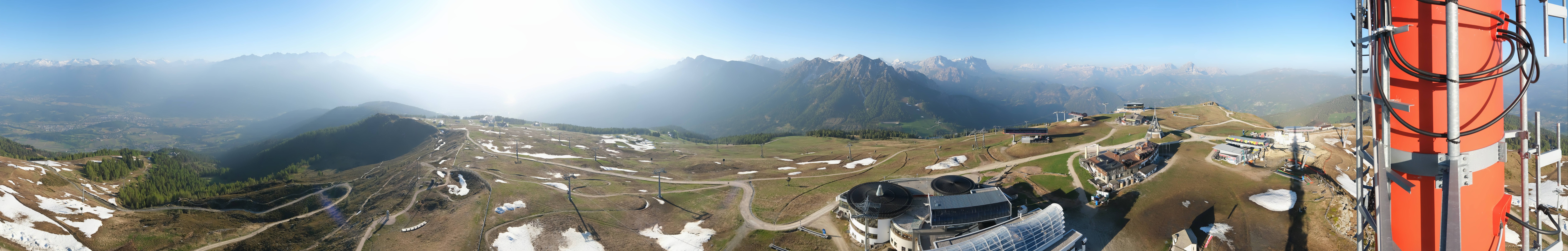 Archiv Foto Webcam Kronplatz Bruneck: Panorama