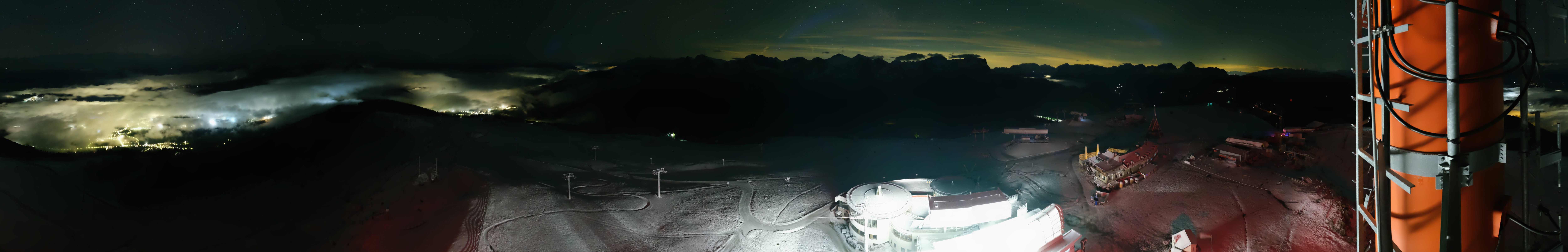 Archiv Foto Webcam Kronplatz Bruneck: Panorama