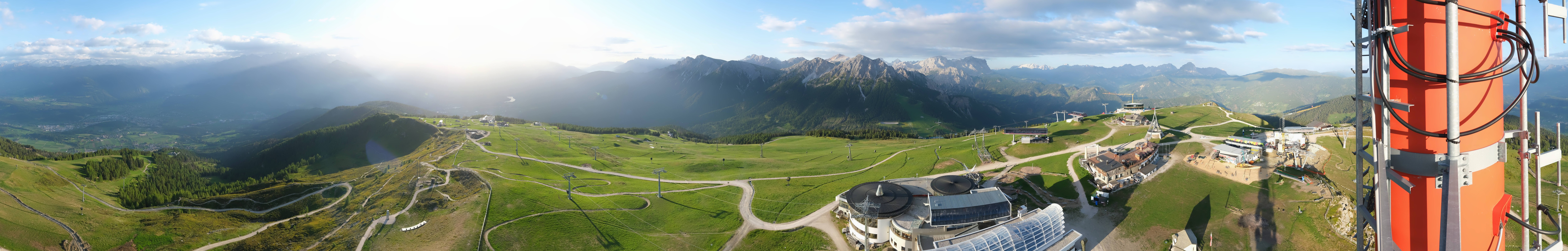 Archiv Foto Webcam Kronplatz Bruneck: Panorama