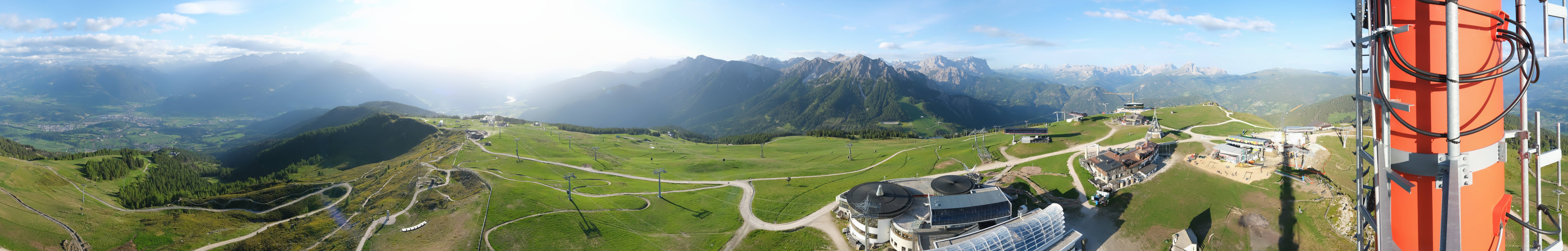 Archiv Foto Webcam Kronplatz Bruneck: Panorama