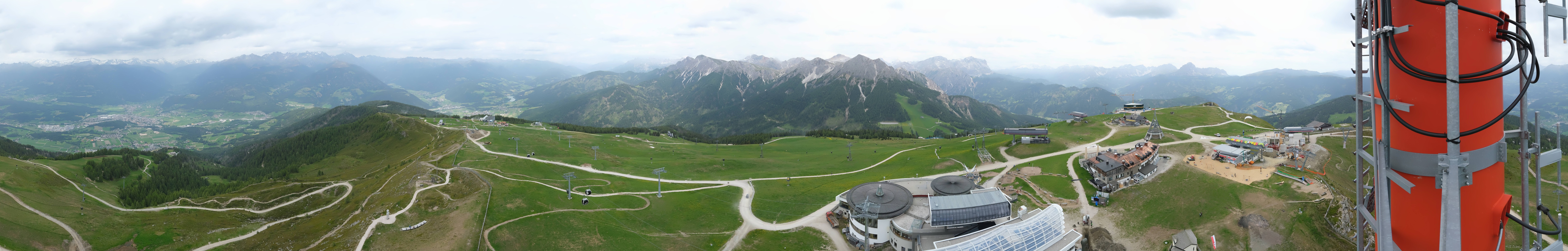 Archiv Foto Webcam Kronplatz Bruneck: Panorama