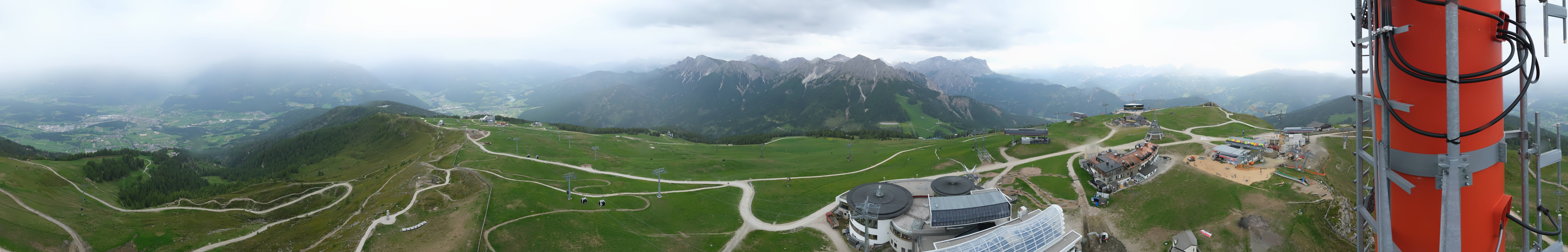 Archived image Webcam Kronplatz Bruneck: Panoramic View