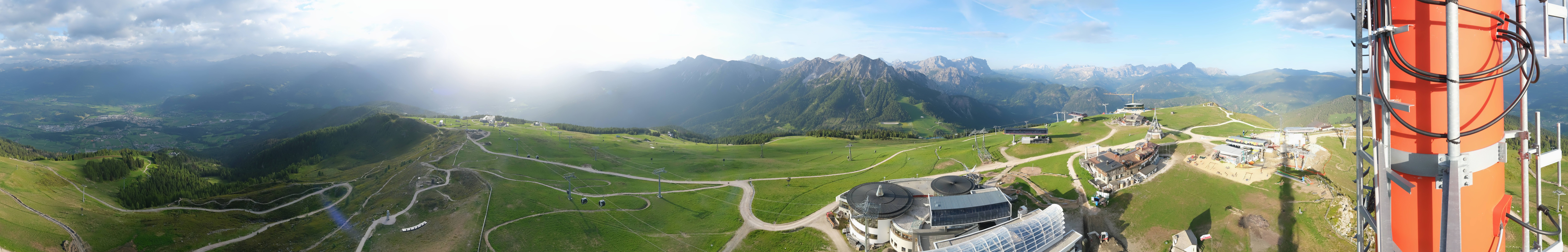 Archiv Foto Webcam Kronplatz Bruneck: Panorama
