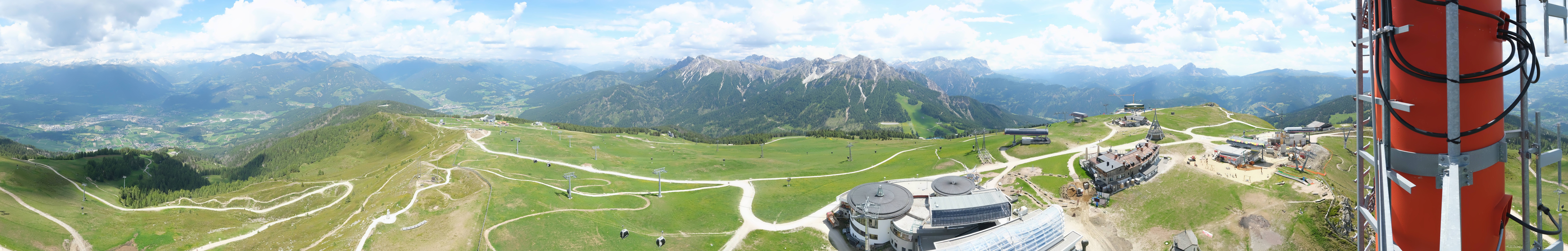 Archived image Webcam Kronplatz Bruneck: Panoramic View