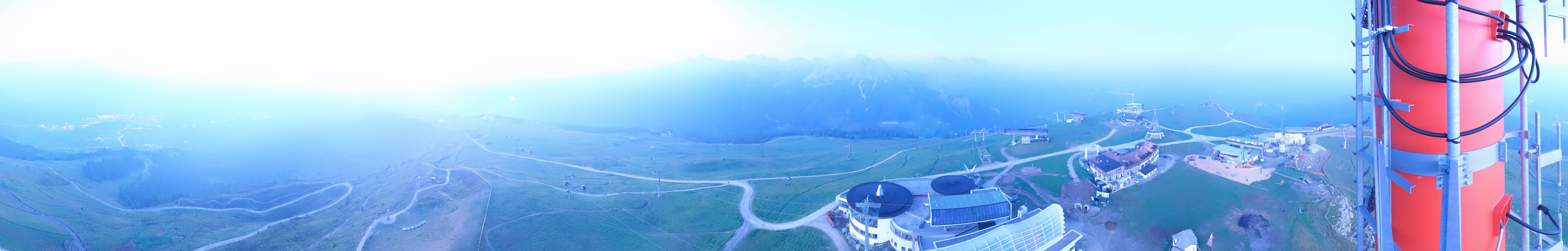 Archiv Foto Webcam Kronplatz Bruneck: Panorama