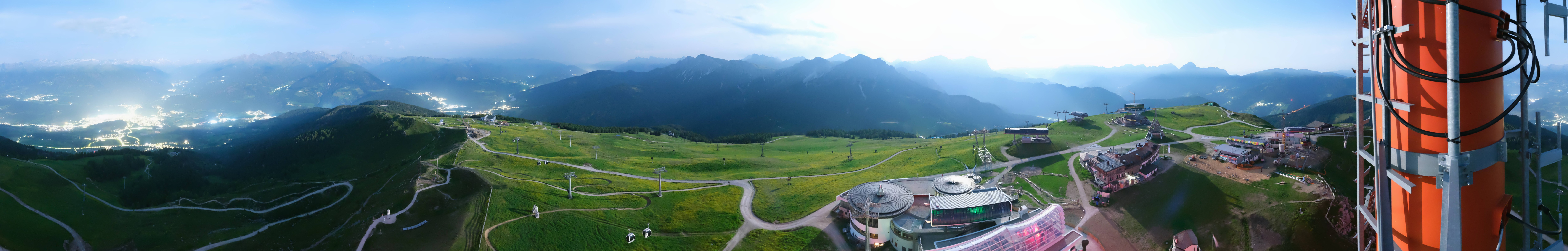 Archiv Foto Webcam Kronplatz Bruneck: Panorama
