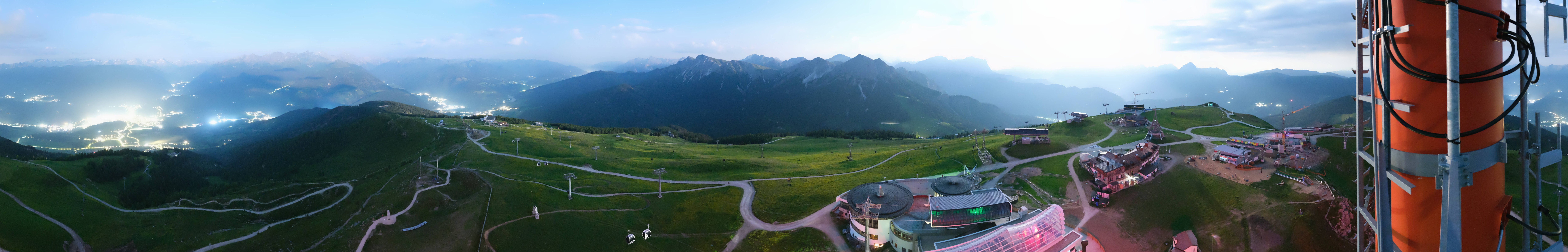 Archiv Foto Webcam Kronplatz Bruneck: Panorama