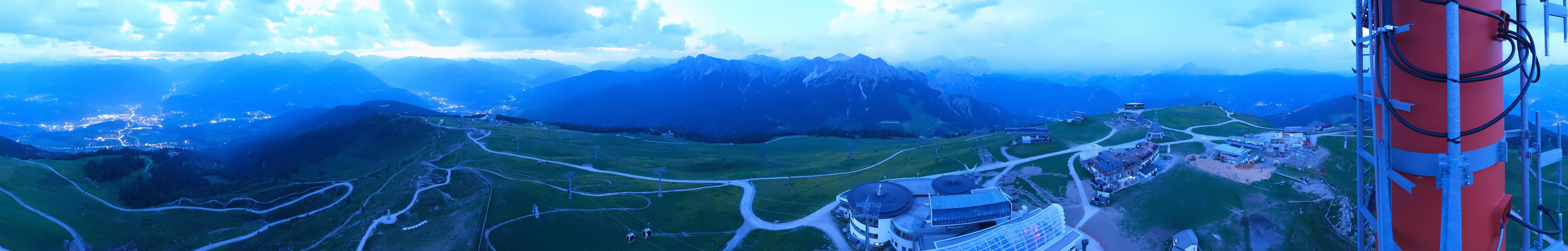 Archiv Foto Webcam Kronplatz Bruneck: Panorama