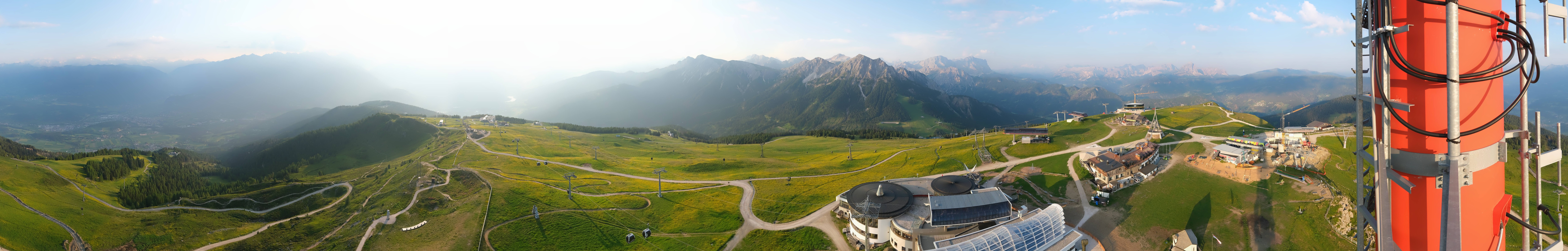 Archiv Foto Webcam Kronplatz Bruneck: Panorama