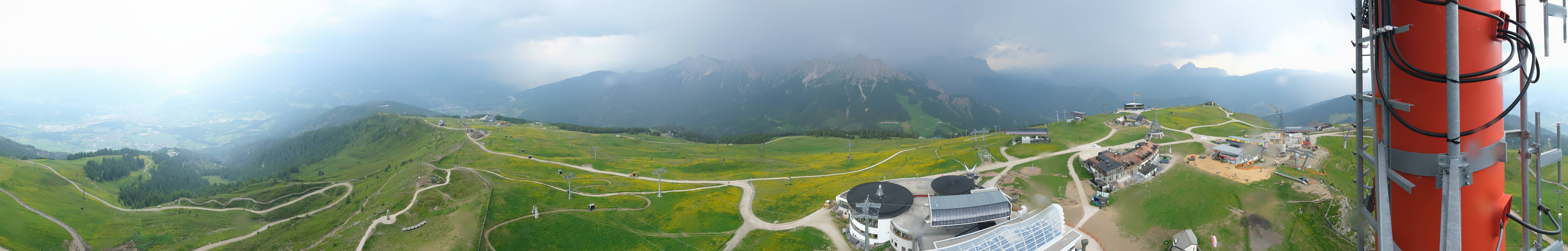 Archiv Foto Webcam Kronplatz Bruneck: Panorama