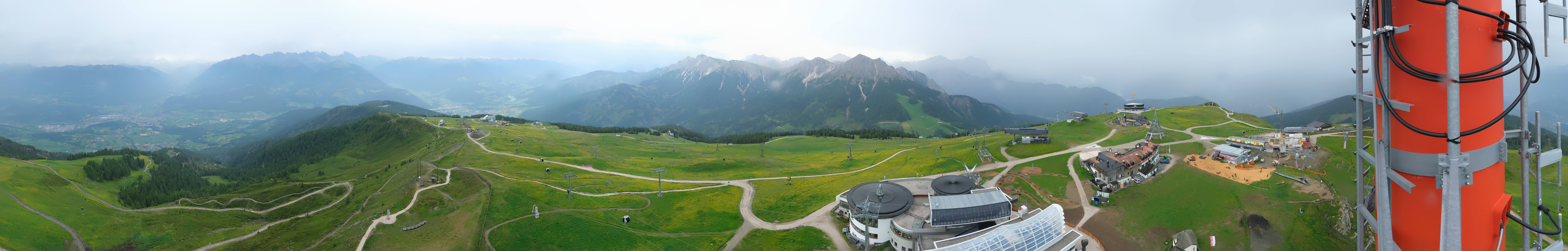Archiv Foto Webcam Kronplatz Bruneck: Panorama