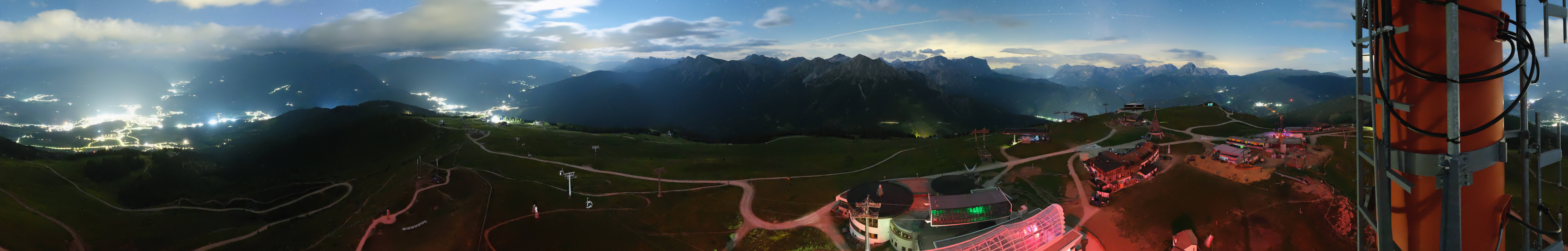 Archiv Foto Webcam Kronplatz Bruneck: Panorama