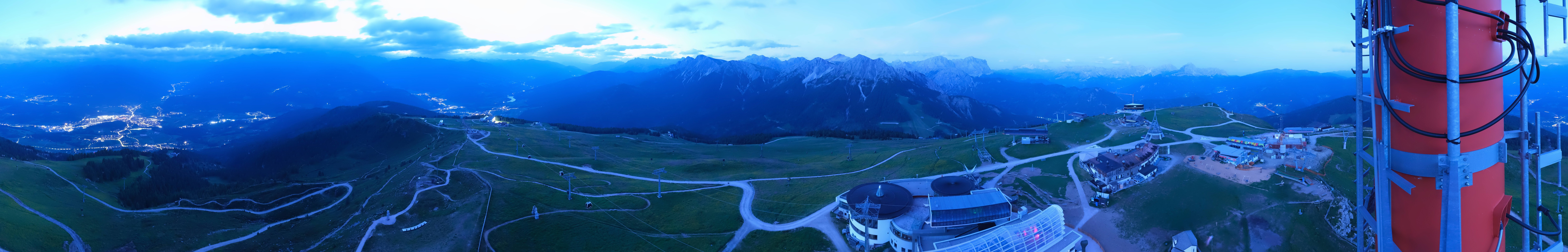 Archiv Foto Webcam Kronplatz Bruneck: Panorama