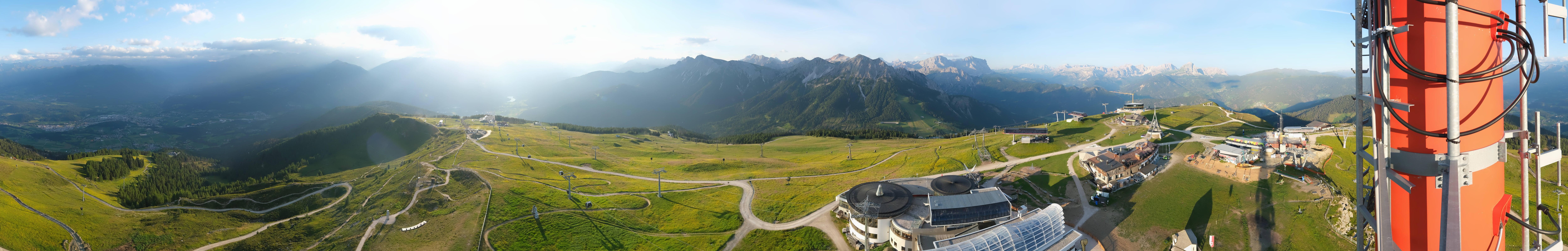 Archiv Foto Webcam Kronplatz Bruneck: Panorama