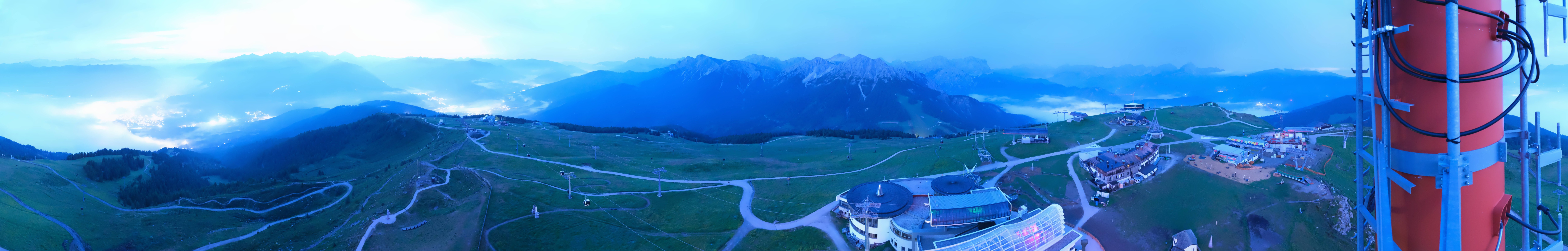 Archiv Foto Webcam Kronplatz Bruneck: Panorama