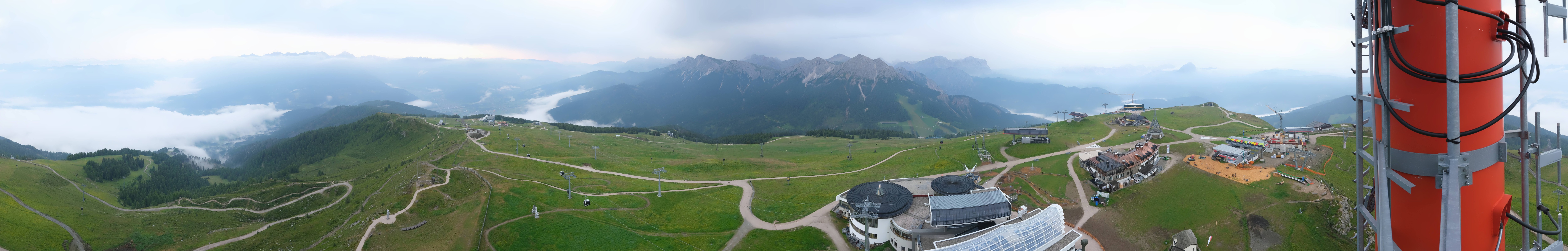 Archiv Foto Webcam Kronplatz Bruneck: Panorama