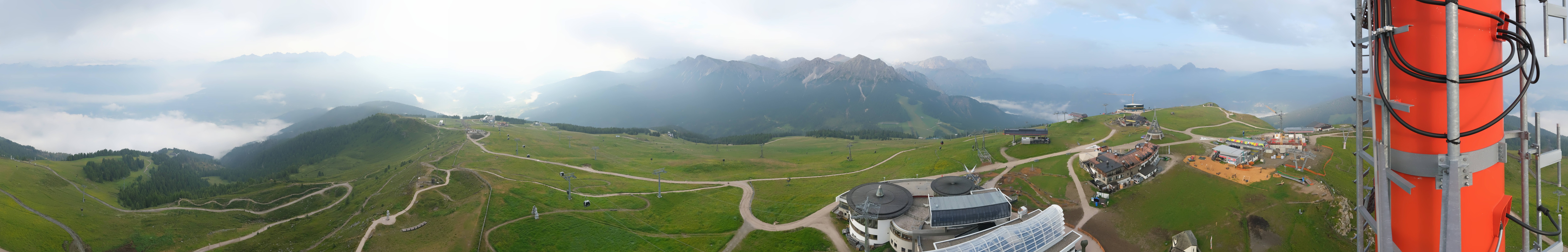 Archiv Foto Webcam Kronplatz Bruneck: Panorama