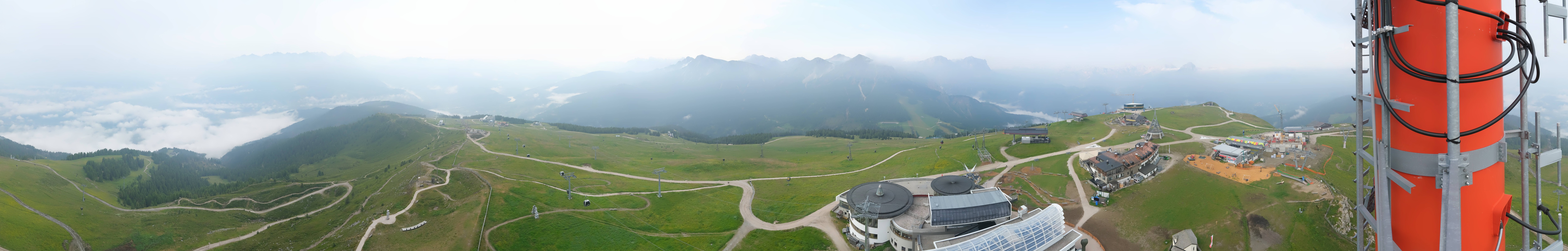 Archiv Foto Webcam Kronplatz Bruneck: Panorama