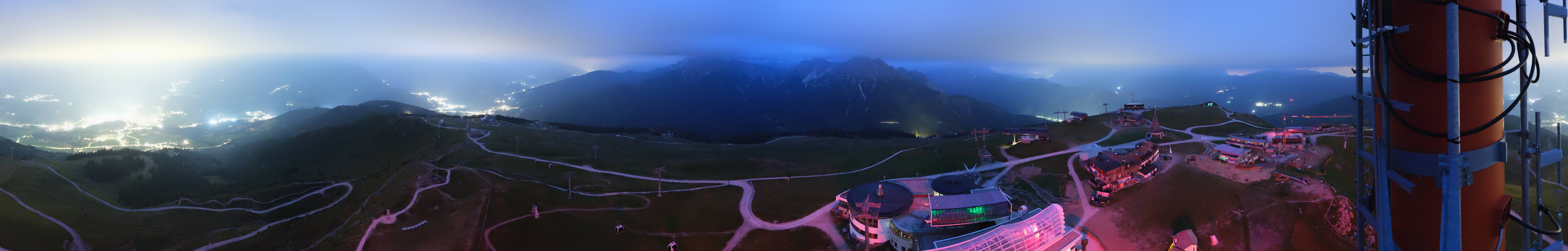 Archiv Foto Webcam Kronplatz Bruneck: Panorama