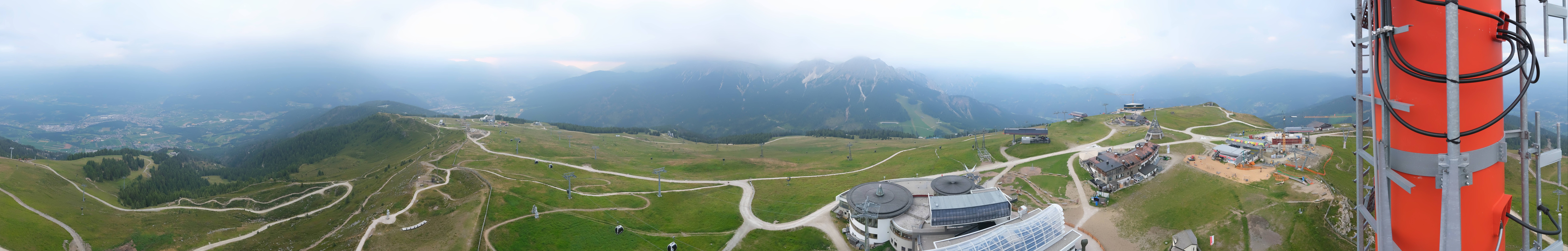 Archiv Foto Webcam Kronplatz Bruneck: Panorama